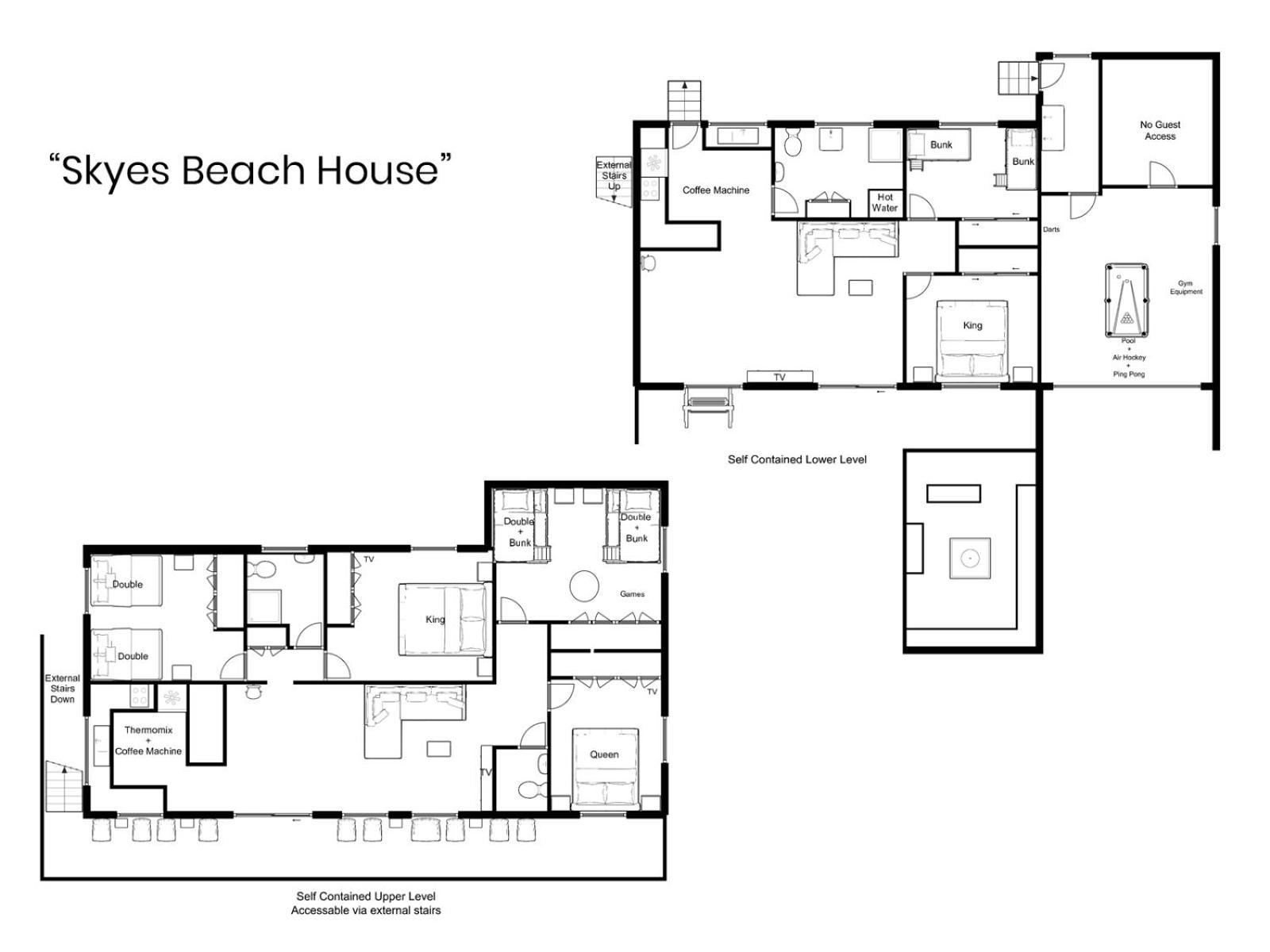 Skyes House - 2 Spas, Sauna, Arcade Games Holiday home Malua Bay